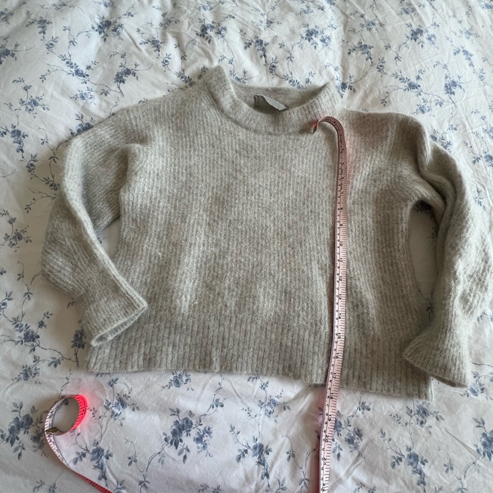 Everlane Light stone color alpaca Women's Turtleneck Sweater